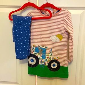 Adorable Mini Biden Farm Tunic Set